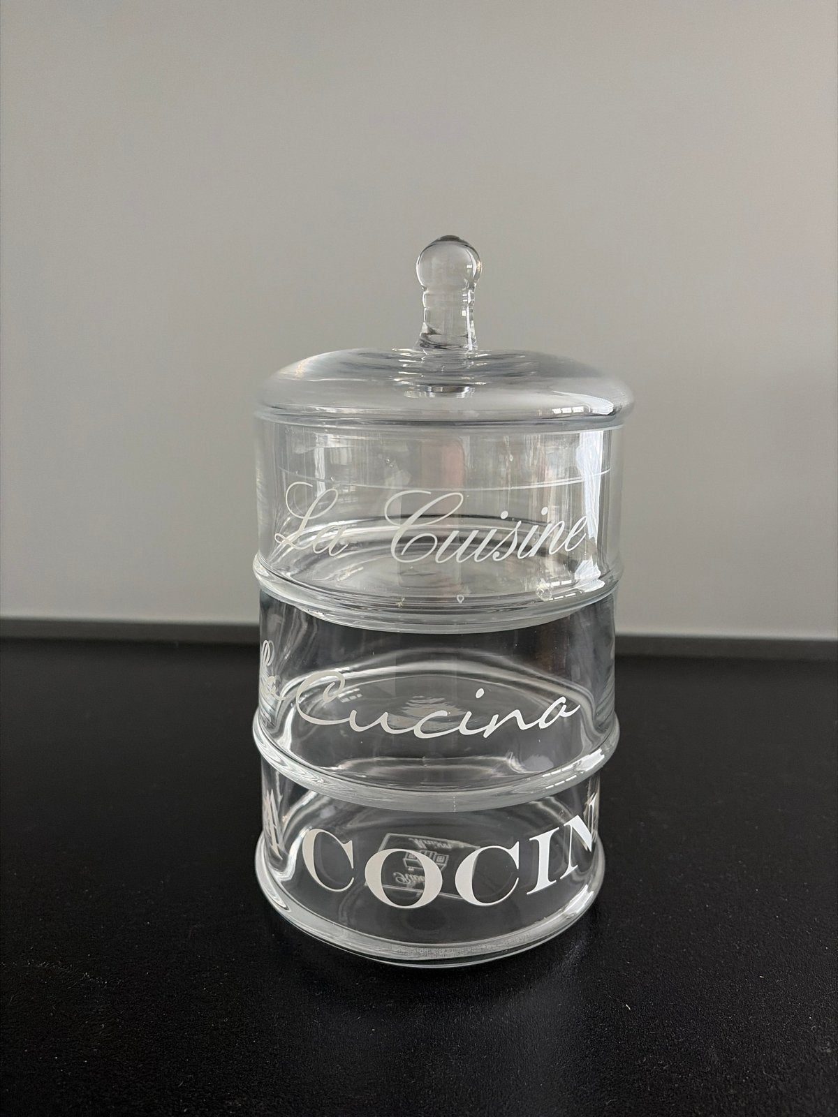 Rivièra Maison etagère glas - Doorsnede 12 cm, Huis en Inrichting, Woonaccessoires | Dienbladen, Gebruikt, Overige materialen
