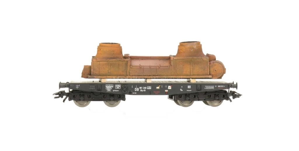 Marklin H0 48608 Zwaarlastwagen Intermodellbau 2008 Dortmund, Wisselstroom, Wagon, Ophalen of Verzenden, Zo goed als nieuw