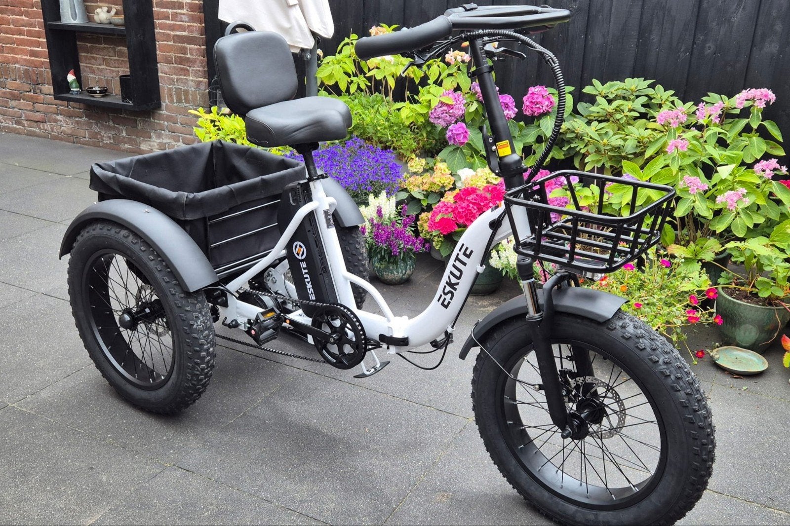 Driewieler electrische vouwfiets Eskute, Fietsen en Brommers, Fietsen | Driewielfietsen, Ophalen, Nieuw