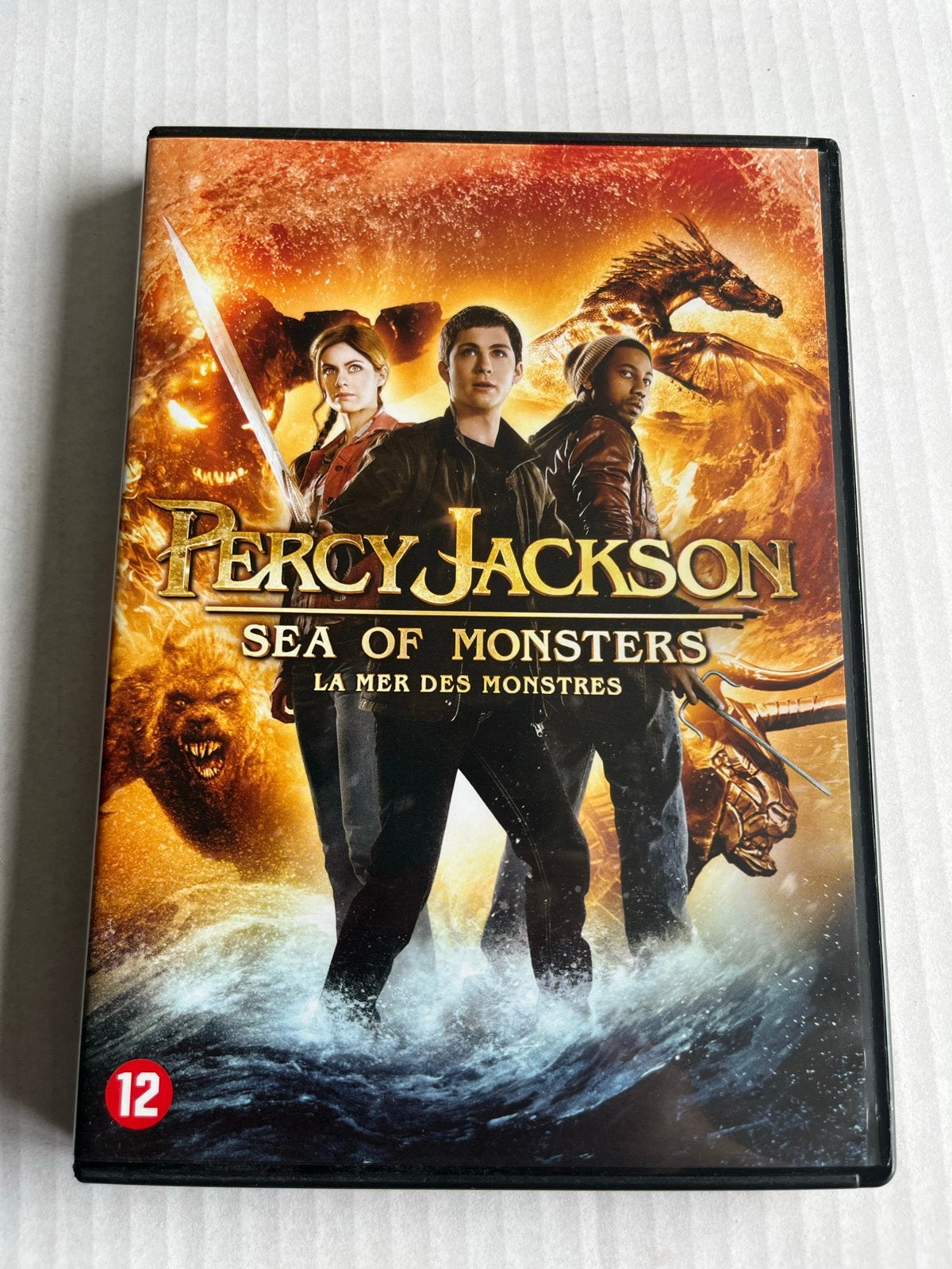 Percy Jackson: Sea of Monsters (DVD), Nederlands, Ophalen of Verzenden, Vanaf 12 jaar, Gebruikt