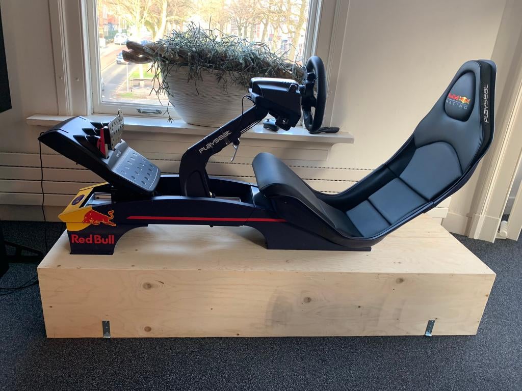 F1 Red Bull Playseat – los of als COMPLETE set, Ophalen, Zo goed als nieuw, Playseat of Racestoel, PlayStation 5