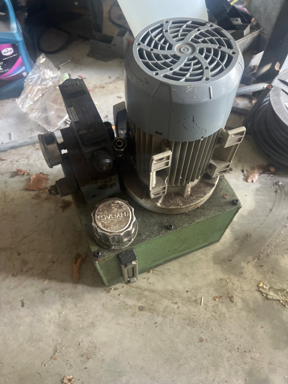 Hydraulische pomp met motor - HYDAC, Doe-het-zelf en Verbouw, Ophalen