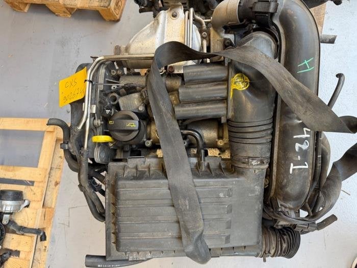 Motor van een Volkswagen Golf, Gebruikt, -, Volkswagen, -