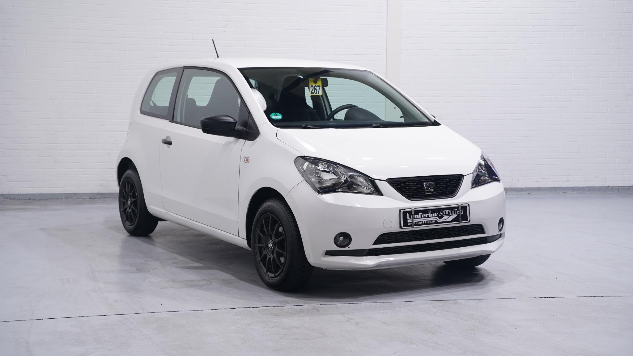 SEAT Mii 1.0 Sport Connect airco electrisch-pack aux-aanslui, Auto's, Seat, Voorwielaandrijving, Stof, Gebruikt, Mii