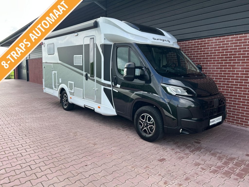 Sunlight T67 S/8-G AUTOMAAT/NIEUWSTAAT/Airco/Lithium/180PK, Caravans en Kamperen, Automaat, Sunlight, Fiat, Bedrijf