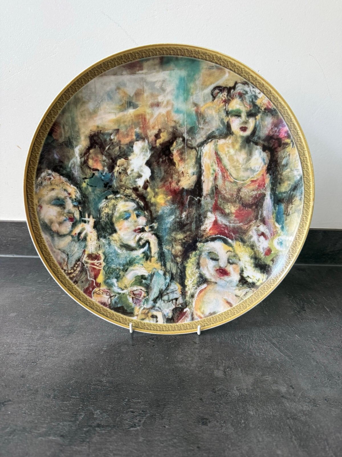 Guy Olivier bord "Parijs bij nacht" - Limited Edition, Ophalen of Verzenden