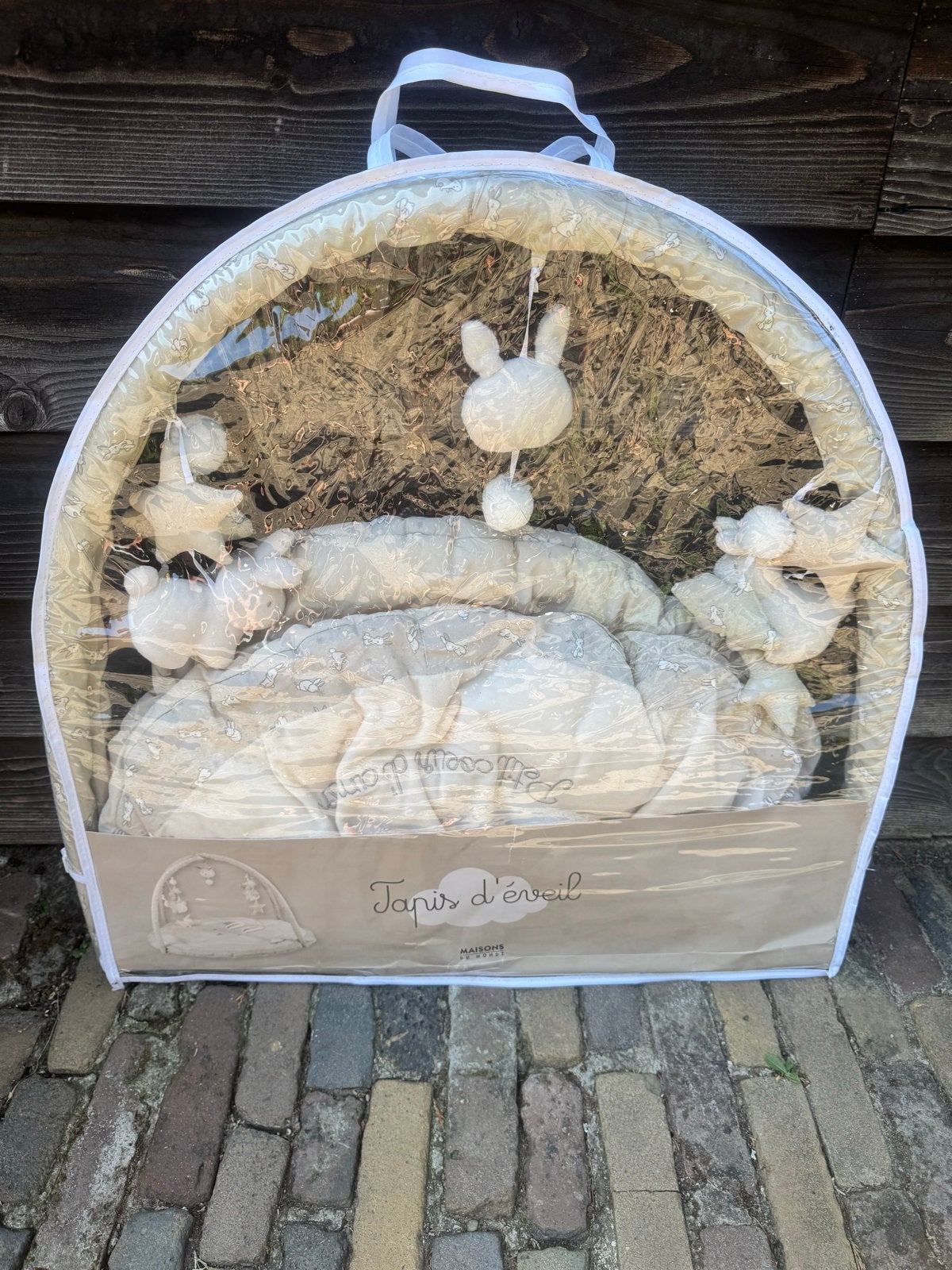 Speelkleed baby met konijntjes - Maisons du Monde, Kinderen en Baby's, Ophalen, Gebruikt, Speelkleed