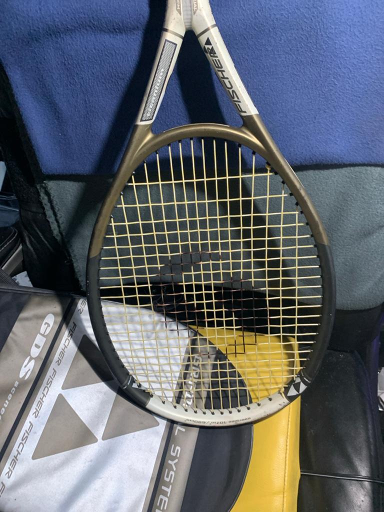 Fischer tennisracket - GDS SCENEO TITANIUM, Ophalen of Verzenden, Zo goed als nieuw, Racket, Overige merken