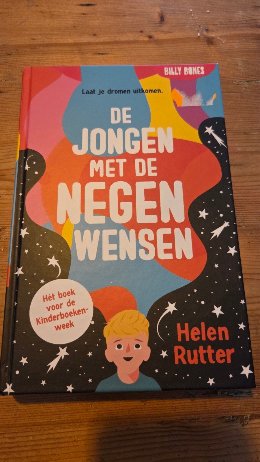 De Jongen met de Negen Wensen - Helen Rutter, Ophalen of Verzenden, Zo goed als nieuw, Helen Rutter, Fictie algemeen