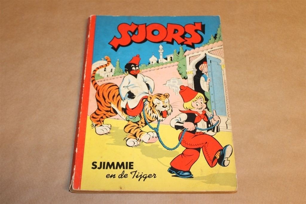 Sjors en Sjimmie en de tijger - 1953, Eén stripboek, Ophalen of Verzenden, Zo goed als nieuw