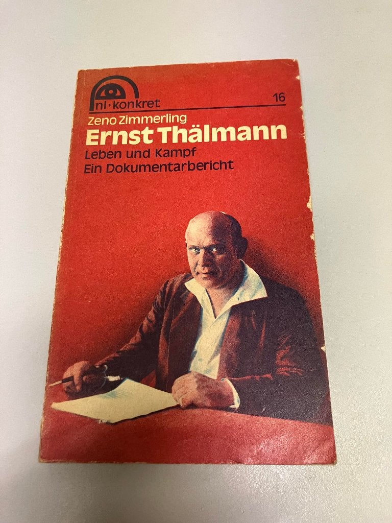 Ernst Thalmann Leben und Kampf, Gelezen, Niet van toepassing, Ophalen of Verzenden, Algemeen