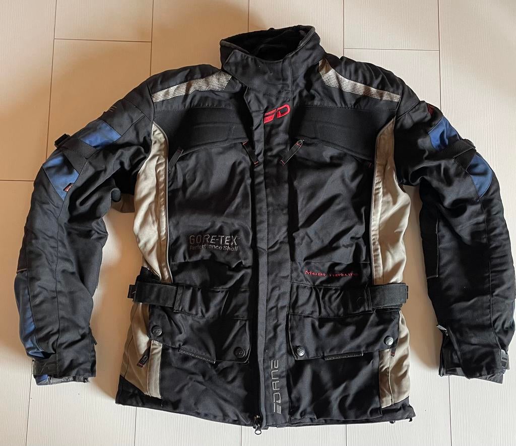 Dane motorjas maat 52, Ophalen of Verzenden, Tweedehands, Heren, Jas | textiel