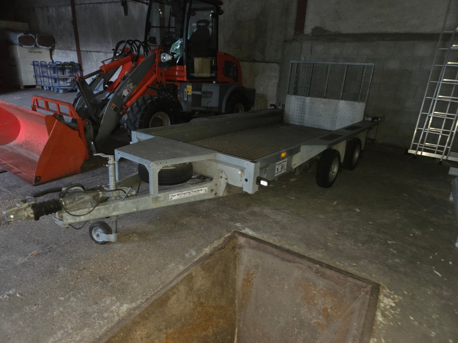 Ifor Williams DB32 Trailer - 3500 KG GVW, Ophalen, Zo goed als nieuw