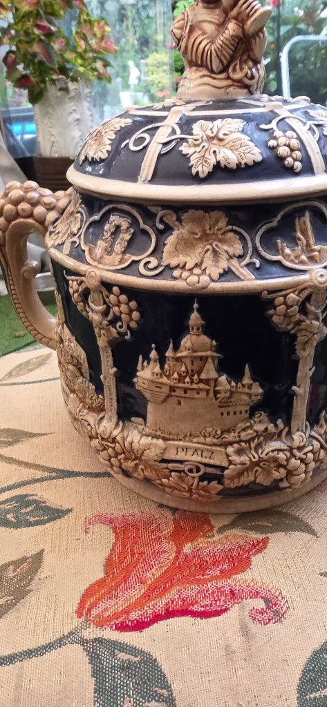 German ceramic punch bowl, Verzenden