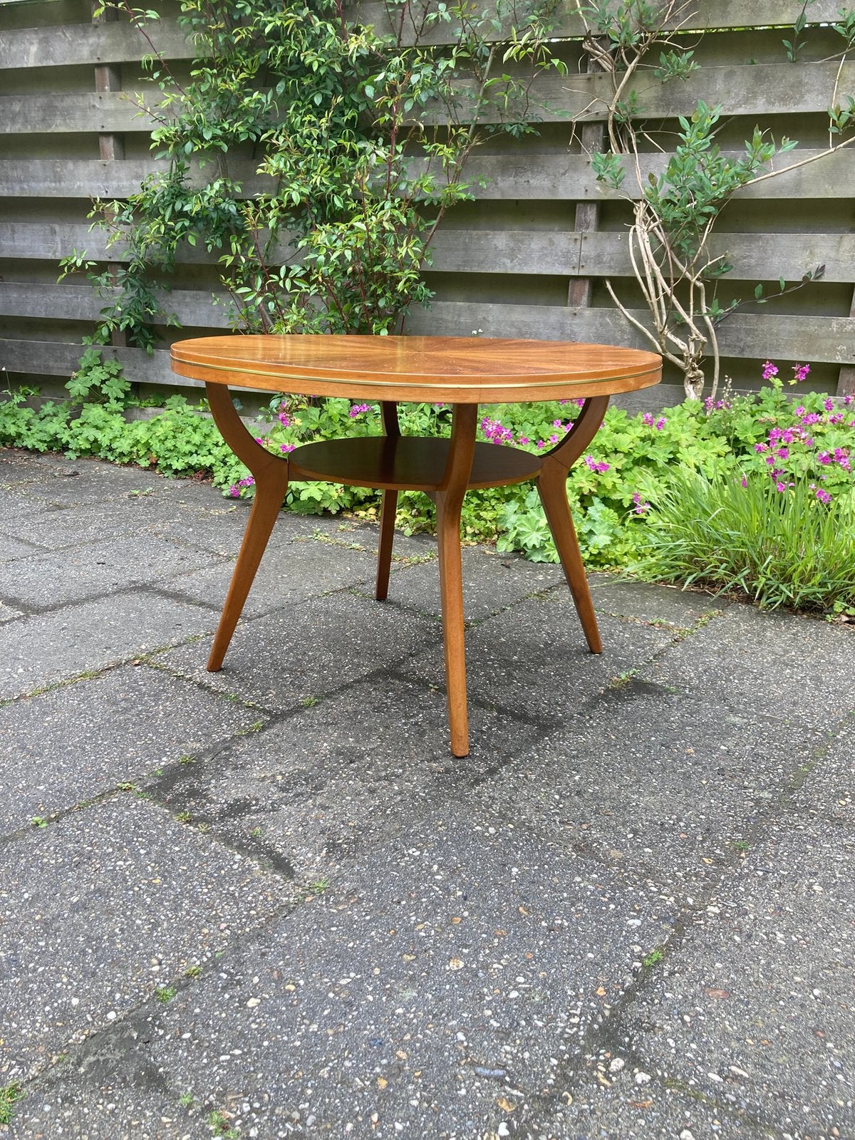Vintage lounge tafel Ilse Mobel jaren 70, Ophalen