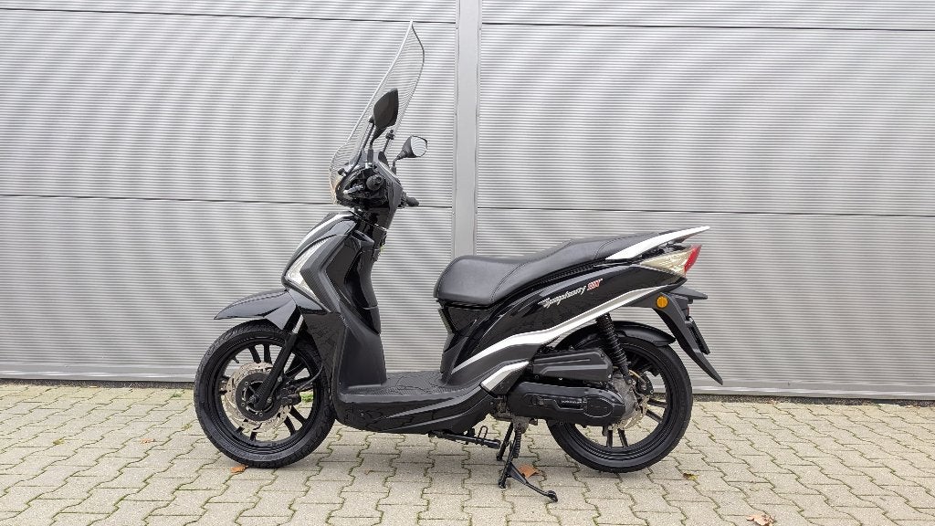 Sym Symphony 45KM | Windscherm | Onderhoud | Incl. garantie, Fietsen en Brommers, Overige modellen, Maximaal 45 km/u, Zo goed als nieuw