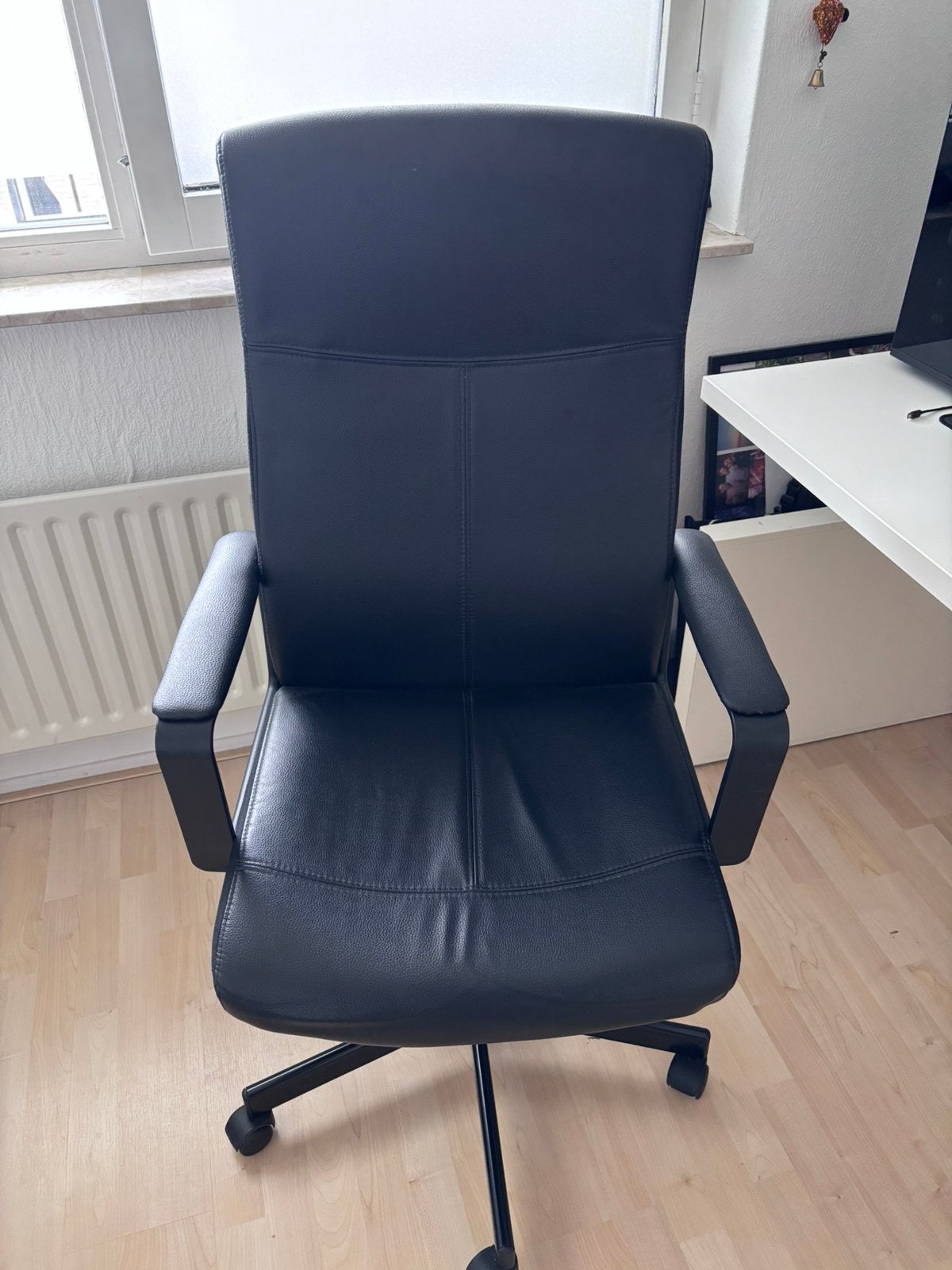 Ikea milberget bureaustoel, Ophalen, Gebruikt, Zwart, Bureaustoel