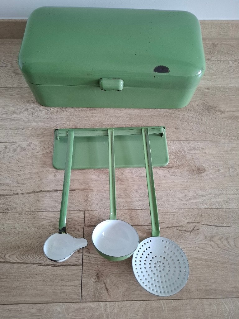 broodtrommel en lepelrek, Antiek en Kunst, Ophalen