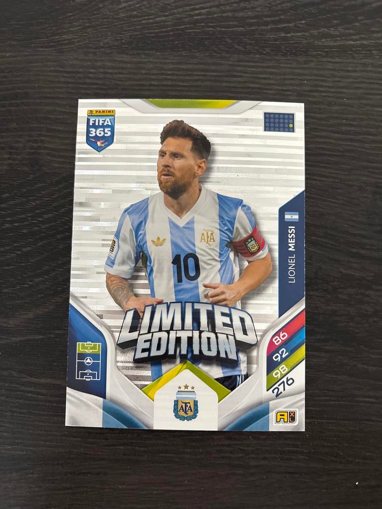 XXL Lionel Messi Limited Edition FIFA 365 Spelerskaart, Ophalen of Verzenden, Zo goed als nieuw