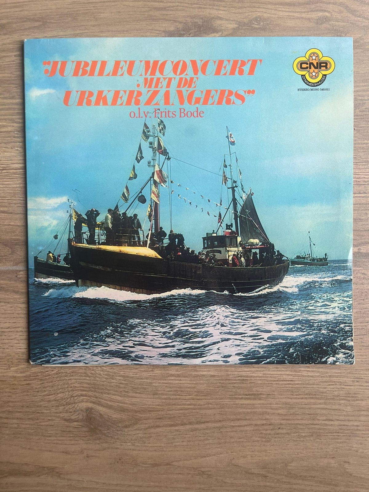 LP jubileumcocert met de urker zangers o.l.v frits bode, Verzamelen, Ophalen of Verzenden, Zo goed als nieuw, Motorboot of Zeilboot