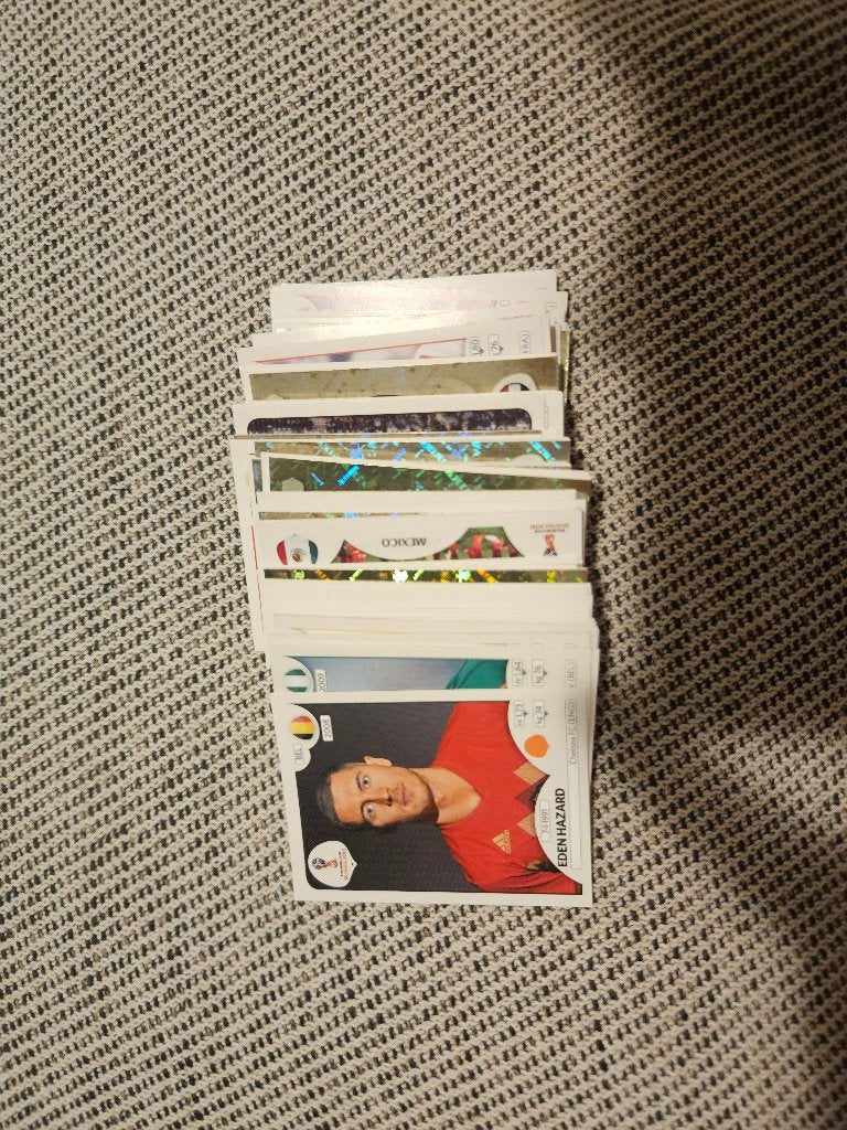 Voetbalstickers WK2018, Ophalen of Verzenden, Zo goed als nieuw, Buitenlandse clubs, Poster, Plaatje of Sticker