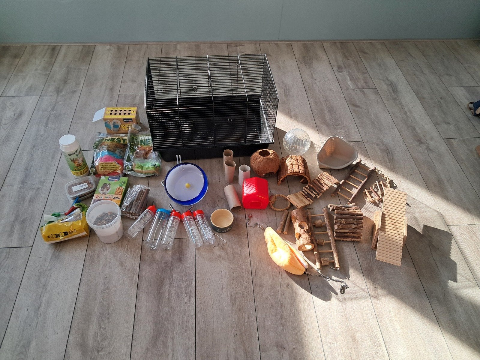 Hamsterkooi inclusief benodigdheden, Dieren en Toebehoren, Ophalen of Verzenden, Gebruikt