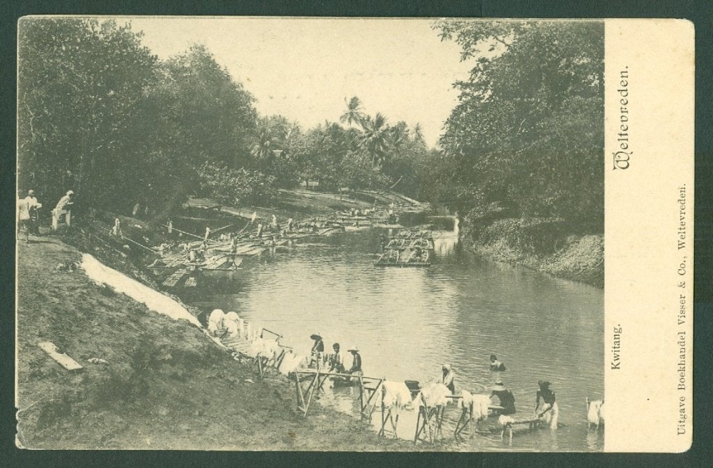 AK Nederlands Indie Weltevreden Kwitang, Verzamelen, Ophalen of Verzenden, Voor 1920, Ongelopen, Gelderland