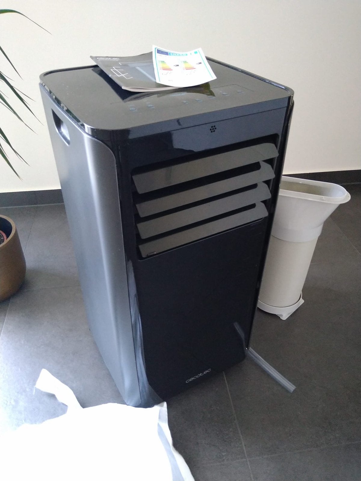Cecotec Forceclima 9150 Mobiele 3-in-1 Airco 9000 BTU, Ophalen, Minder dan 60 m³, 3 snelheden of meer, Zo goed als nieuw