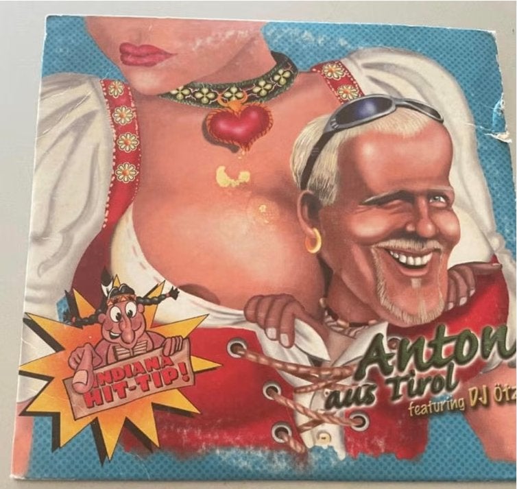 Cd Singel Anton aus Tirol ft Dj Ötzi, Ophalen of Verzenden, Zo goed als nieuw, Pop