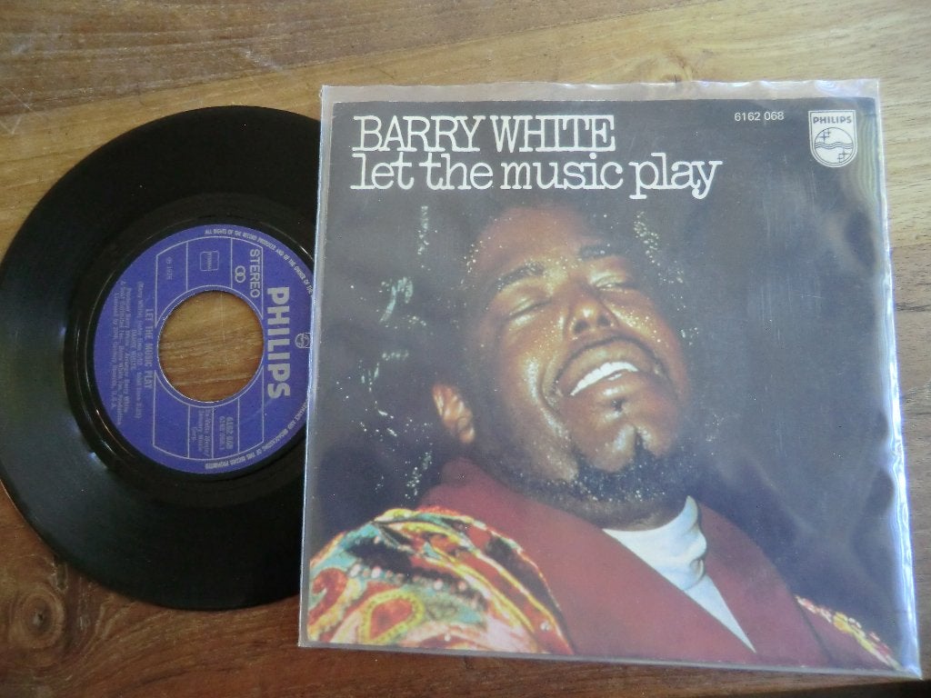 barry white     let the music play, Verzenden, Zo goed als nieuw, 7 inch, Pop