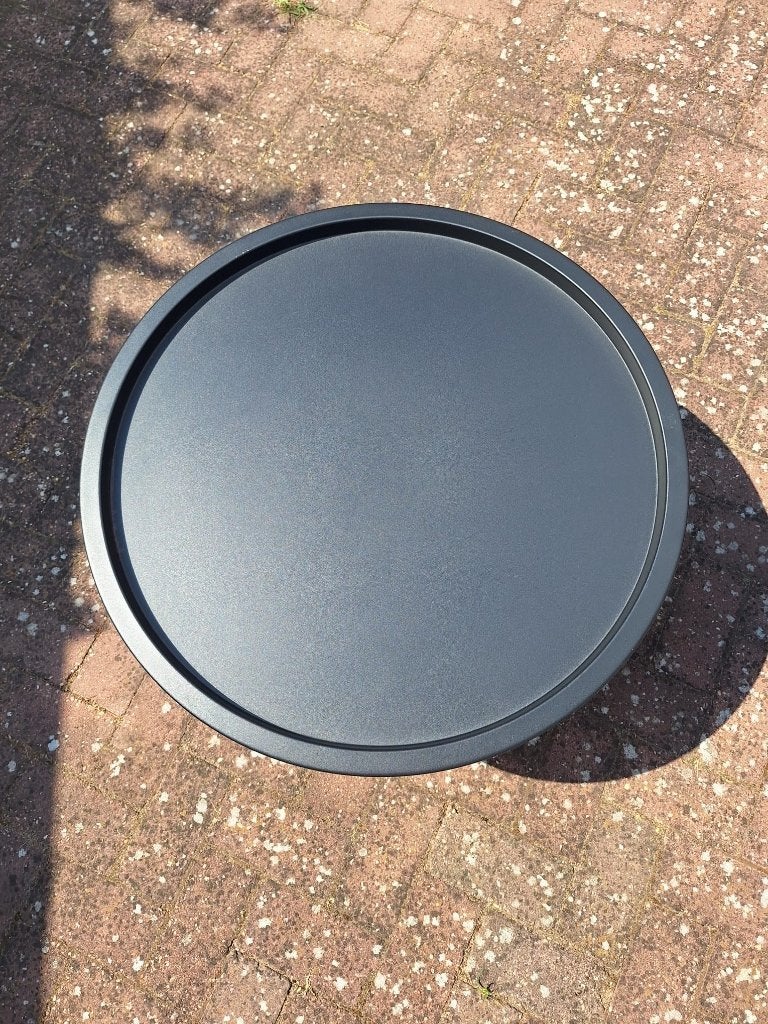 Bijzettafels, Metaal of Aluminium, Rond, Zo goed als nieuw, 75 cm of meer