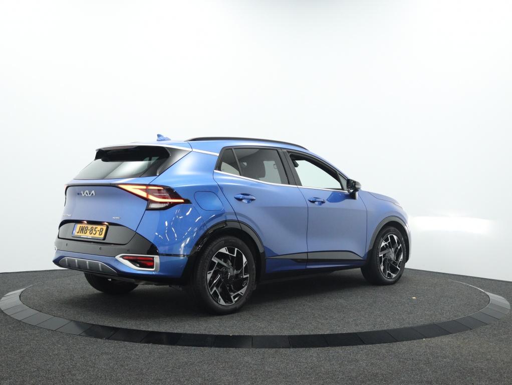 Kia Sportage 1.6 T PHEV GT-Line 4WD | Navigatie | Camera | S, Gebruikt, 4 cilinders, Blauw, Verwarming stoelen achter