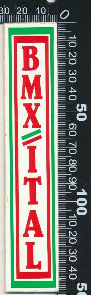Sticker: BMX Ital, Ophalen of Verzenden, Zo goed als nieuw, Sport