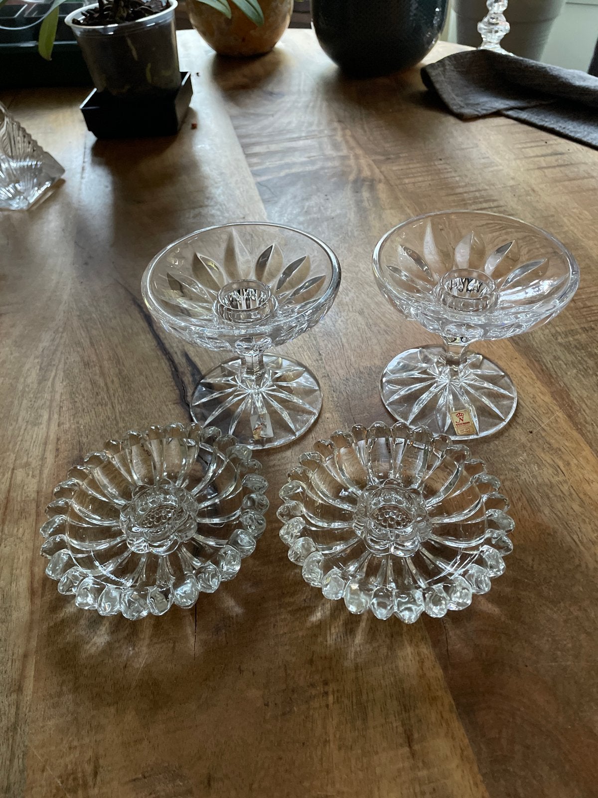 Nachtmann kristallen kandelaars, Ophalen, Kristal