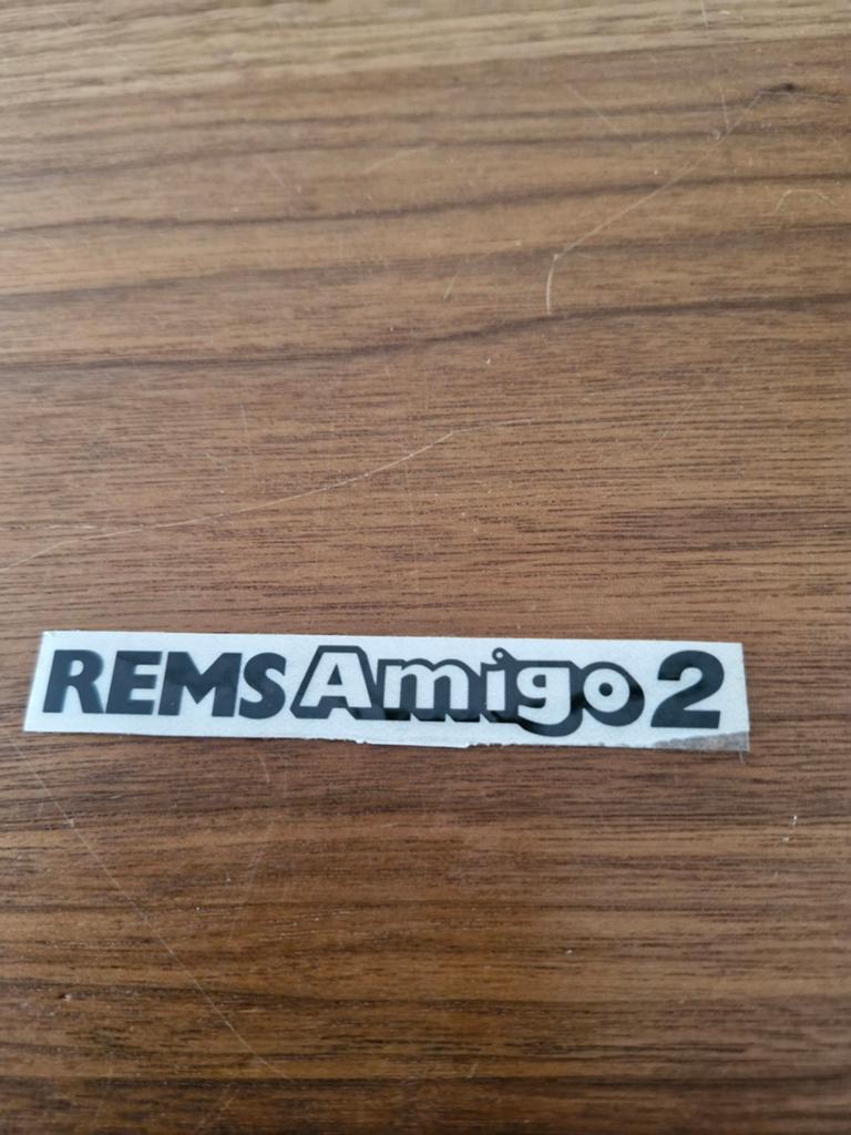 7567 REMS Amigo 2 sticker, Ophalen of Verzenden, Nieuw, Sticker
