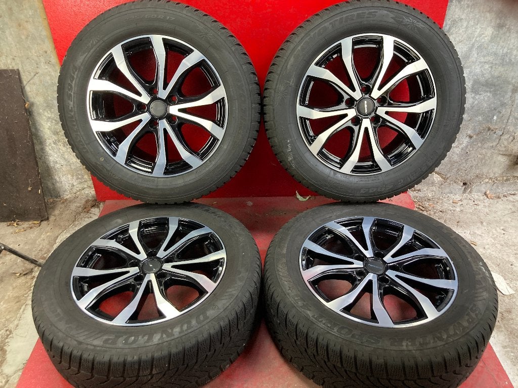 Winterbanden Subaru Forester 2020 t/m 2026 225/60R17, Gebruikt, ., Banden en Velgen, 17 inch