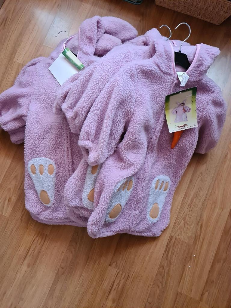 partij van 11 Konijnenkostuum /slaapzakje voor baby's ., Ophalen, Nieuw, Lange Amerikaweg 73 , 7332 Bp Apeldoorn, Nederland, Dinotoys