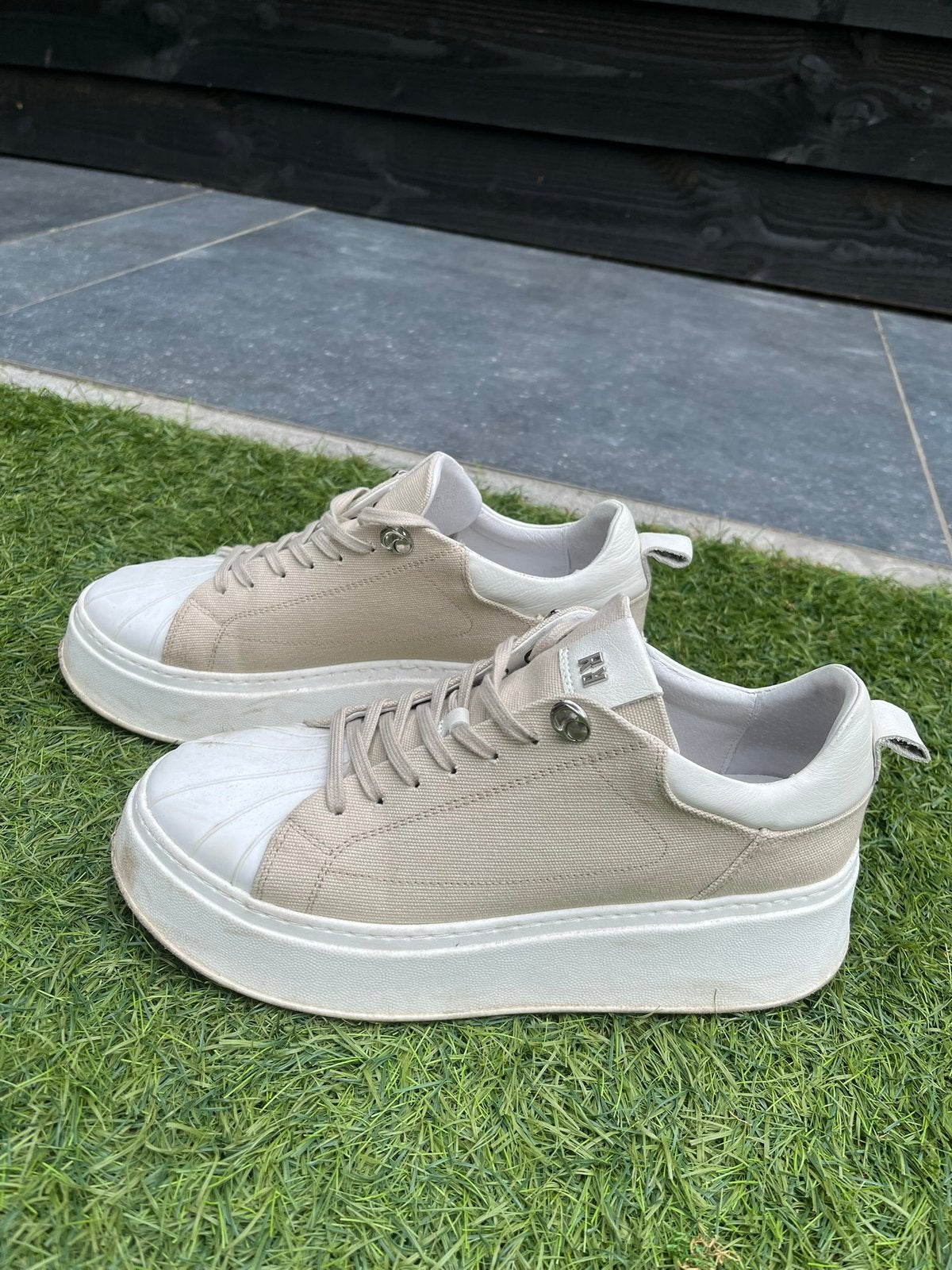 Dames sneakers / sneaker / gympen linnen look Red Rag mt 41, Kleding | Dames, Schoenen, Beige, Ophalen of Verzenden, Sneakers of Gympen