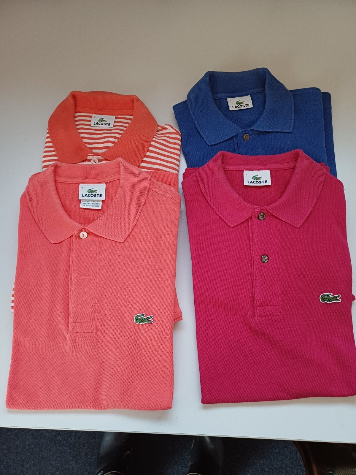 vintage Lacoste polo, Ophalen, Maat 48/50 (M), Lacoste