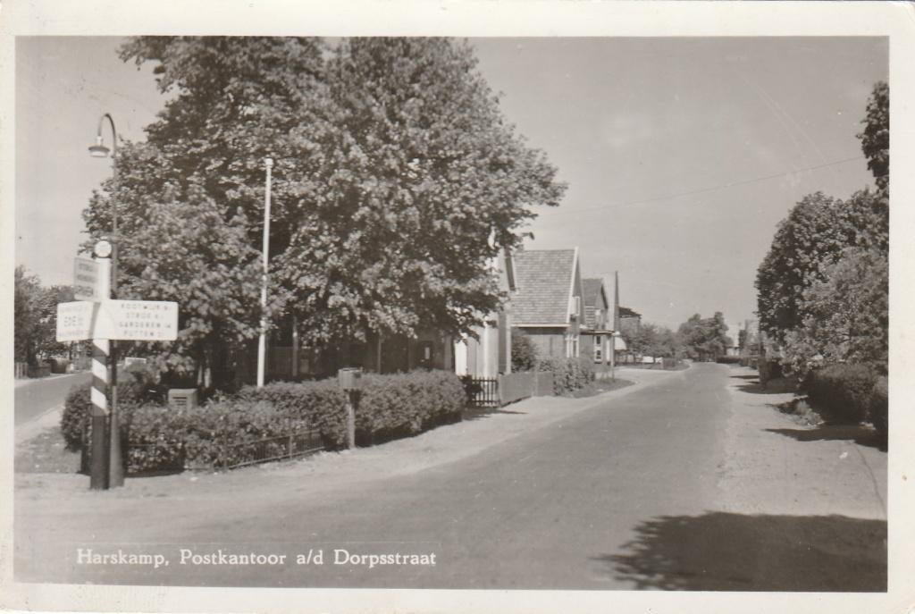 harskamp- dorpsstraat, Ophalen of Verzenden, 1940 tot 1960, Friesland