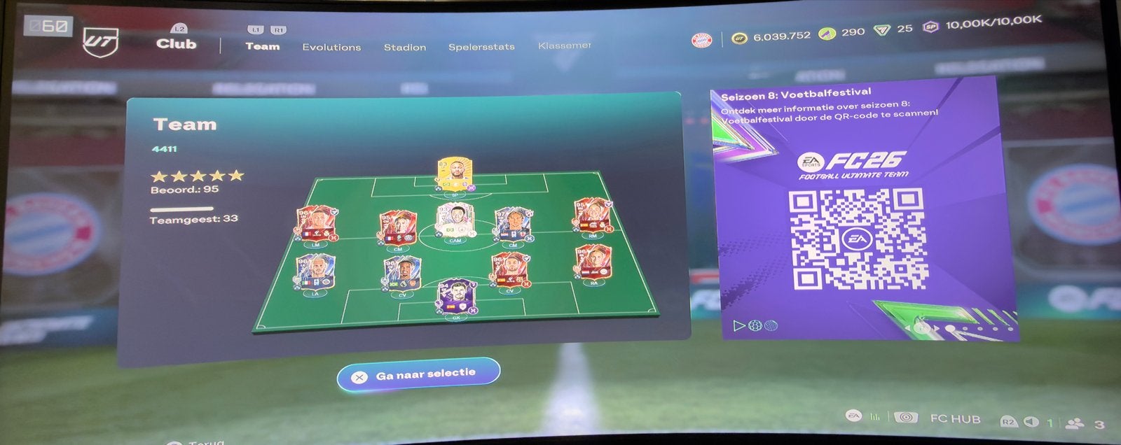 FUT account FC26 PS5 - INCL 6Miljoen coins, Online, Gebruikt, Verzenden, 1 speler