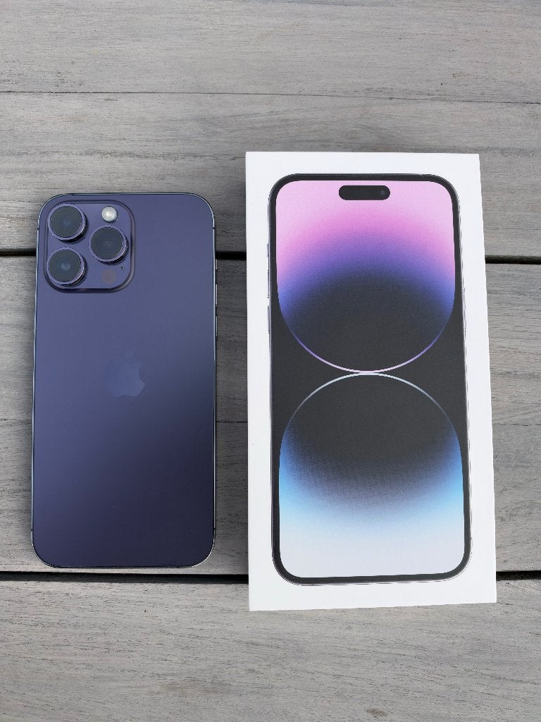 iPhone 14 Pro Max 128 GB, 128 GB, Paars, Ophalen of Verzenden, Zo goed als nieuw