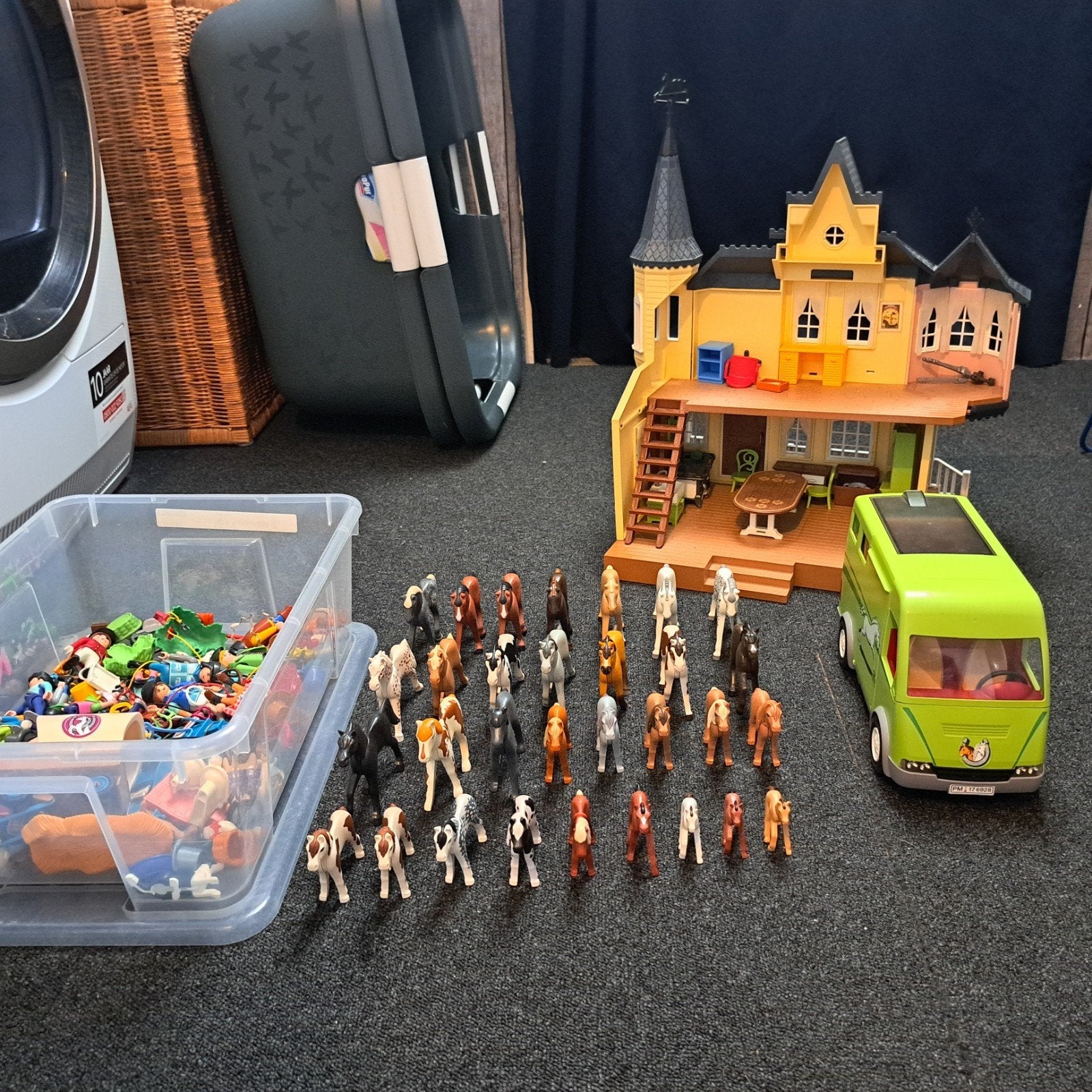 Playmobil collectie, Ophalen