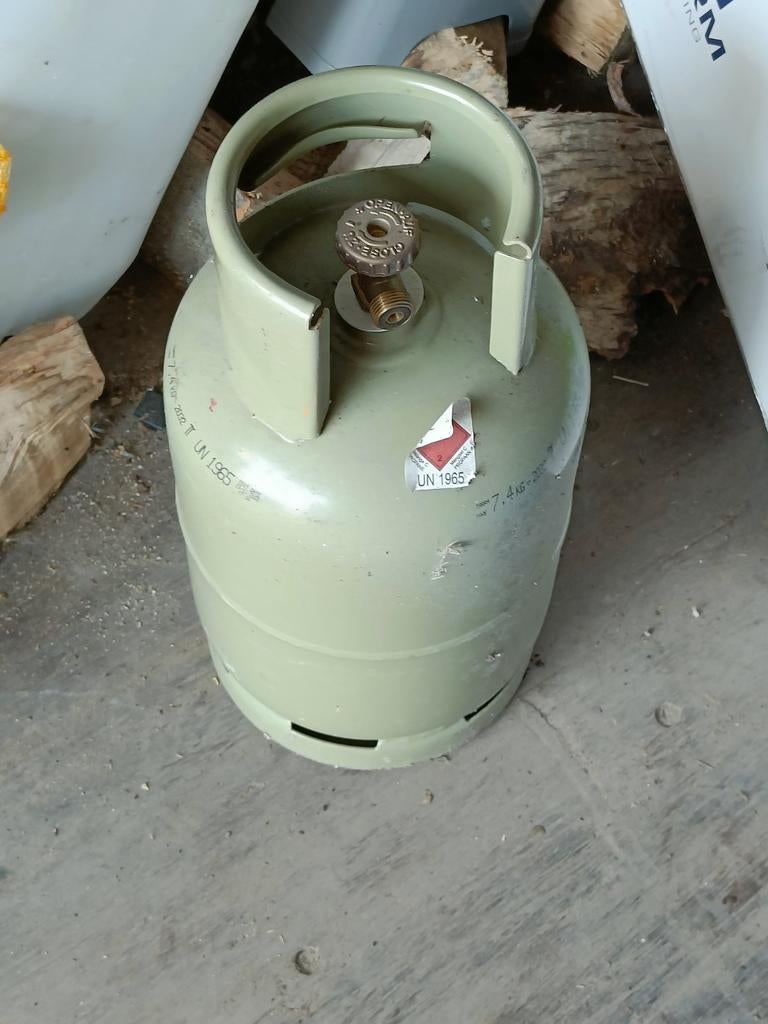 Gasfles 7,4 kg, Ophalen of Verzenden