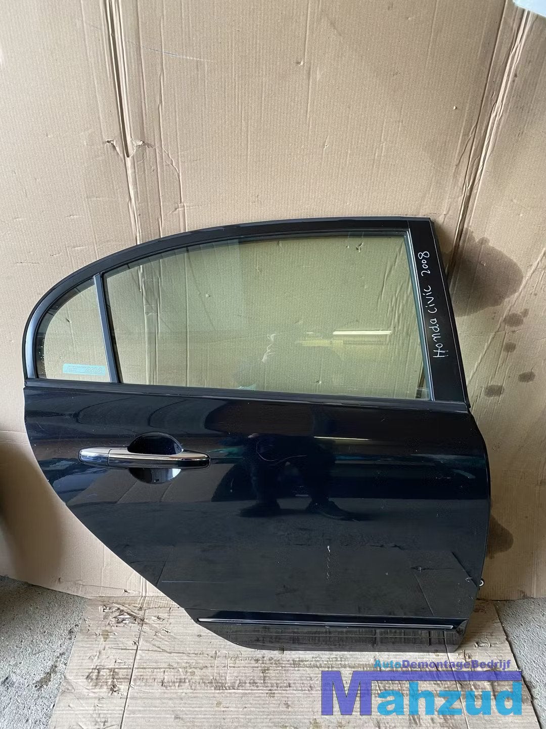 HONDA CIVIC FD FA Zwart B92P Rechts achter deur portier, Gebruikt, Deur, Info@honda.co.jp, Achter