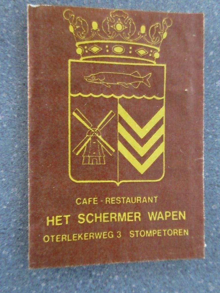Stompetoren, café-rest. Het Schermer Wapen, Verzenden