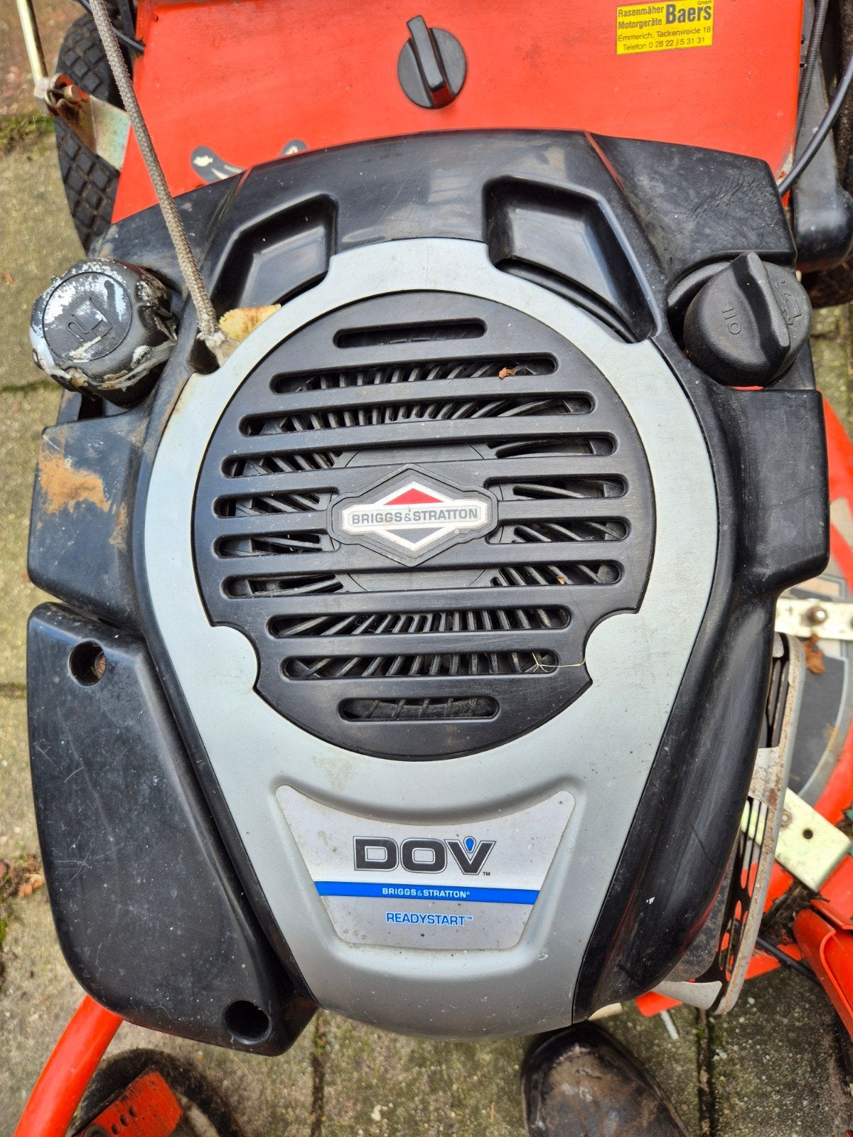 Briggs & Stratton Benzine Grasmaaier - Gebruikt, Cirkelmaaier, Gebruikt, Briggs & Stratton, Ophalen of Verzenden