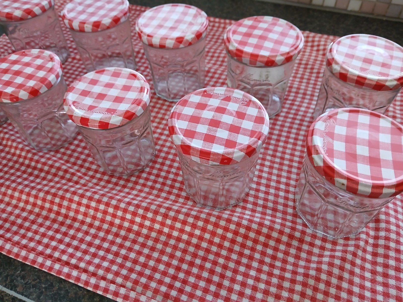 jampotten. Bonne Maman. per 10     € 6.00., Diversen, Ophalen