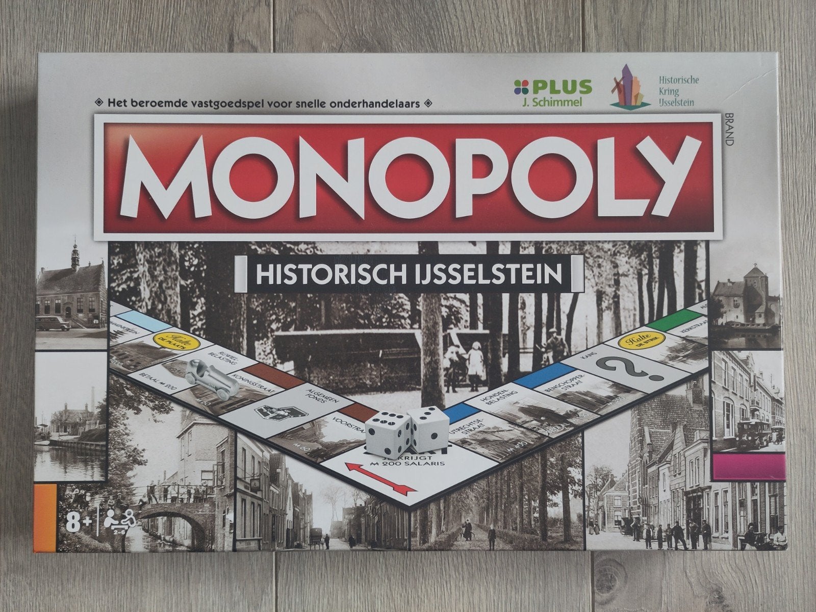 Monopoly Historisch IJsselstein - Ongespeeld!, Vijf spelers of meer, Ophalen of Verzenden, Zo goed als nieuw, Hasbro