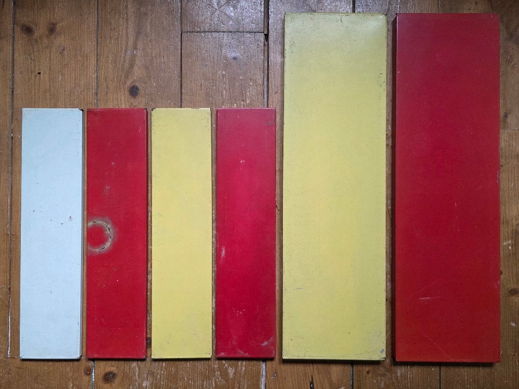 2 originele kleurrijke Tomado rekken, Ophalen of Verzenden, Gebruikt